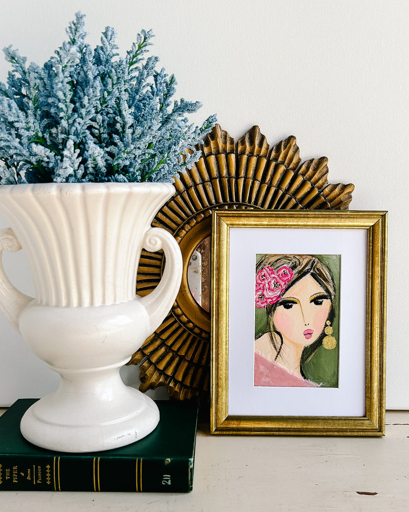 Rose 8 x 10 Framed