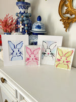 Green Bunny Original 5 x 7"