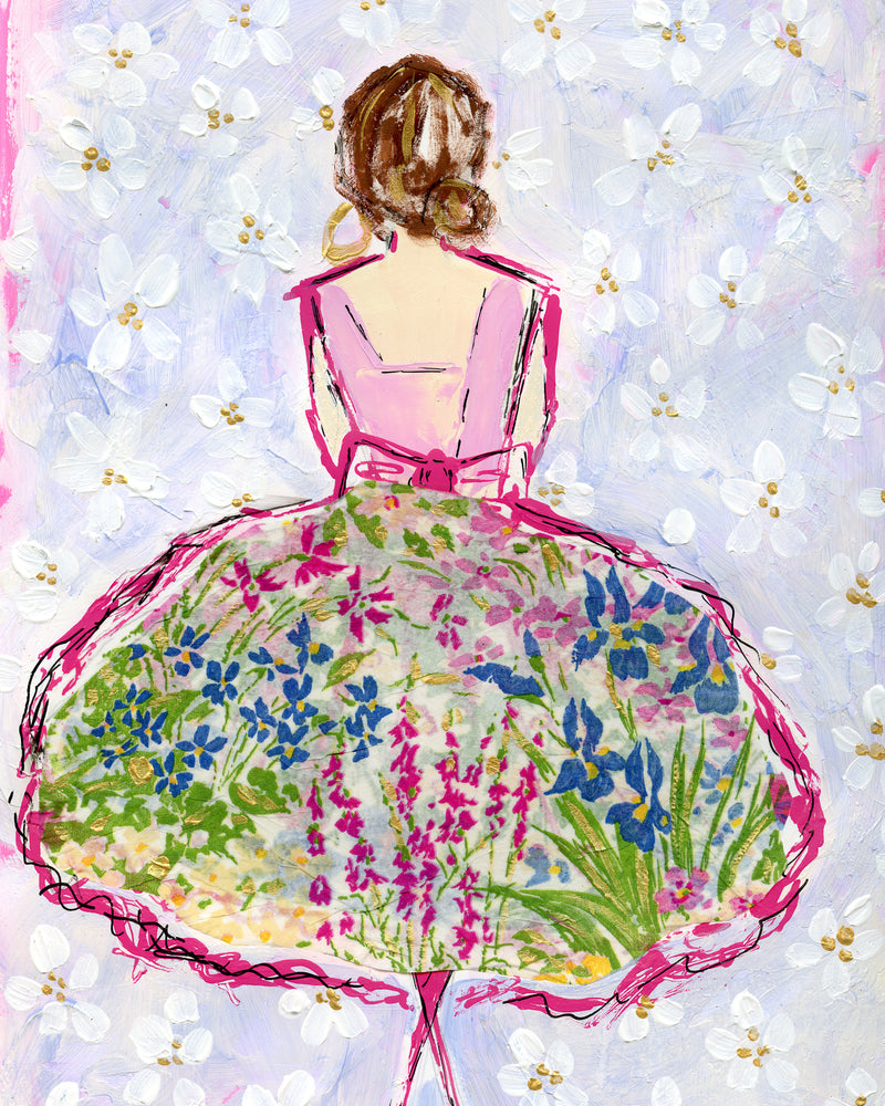 Spring Pose Print