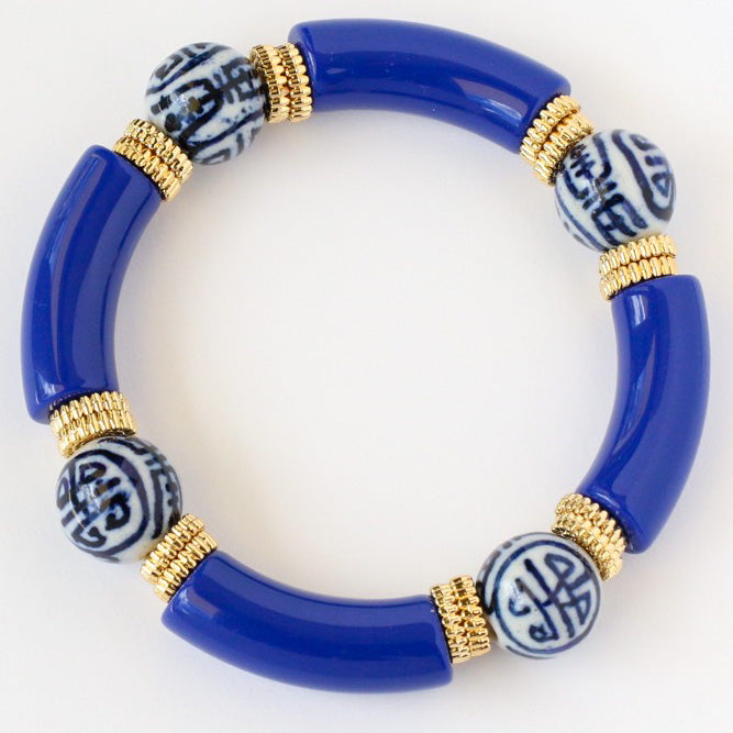 Coco Round in Cobalt Blue