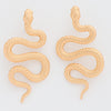 Gold Snake Earrings