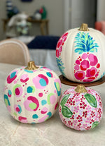 Multicolor Animal Print Pumpkin