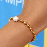 Aurelia Pearl Necklace & Bracelet